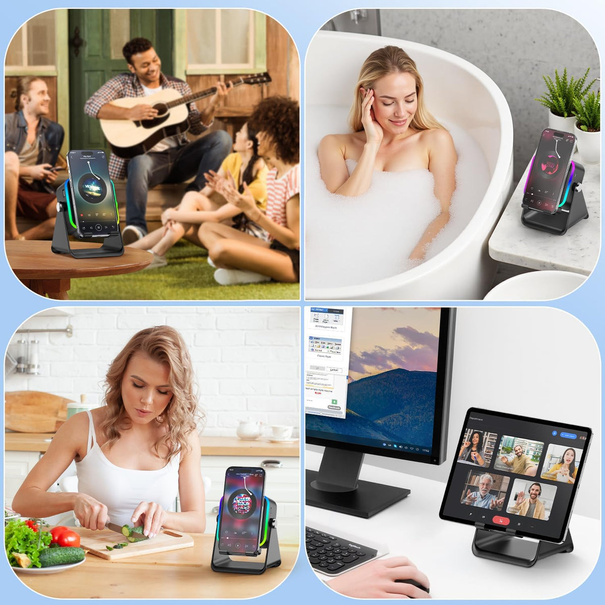 Smart Wireless Induction Speaker