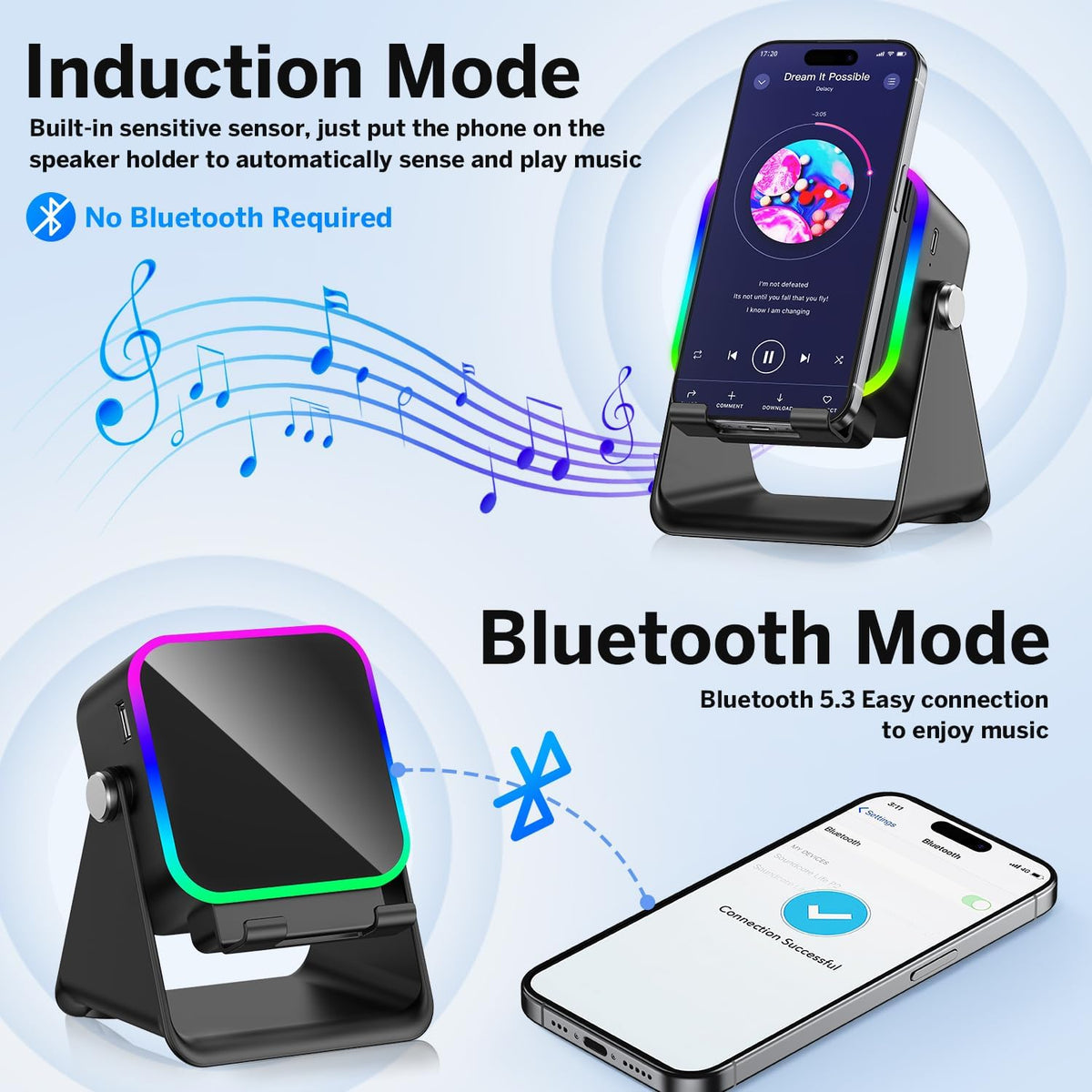 Smart Wireless Induction Speaker